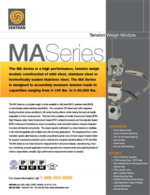 Datasheet on MA (Tension Mount